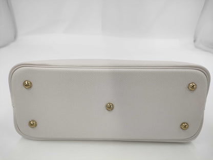 HERMES Bolide 1923 30 B Stamped Epsom Leather 2-Way Bag with New Gris Pearl and Gold Hardware. Suitcase.