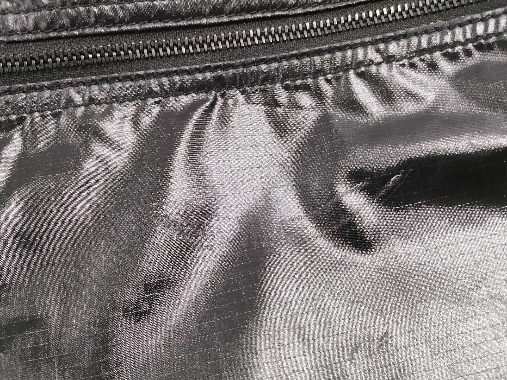 (10460_0313) SAINT LAURENT Body Bag Nylon Black Waist Bag