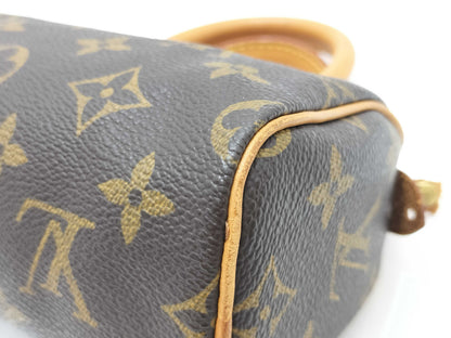 LOUIS VUITTON Monogram Mini Speedy Handbag