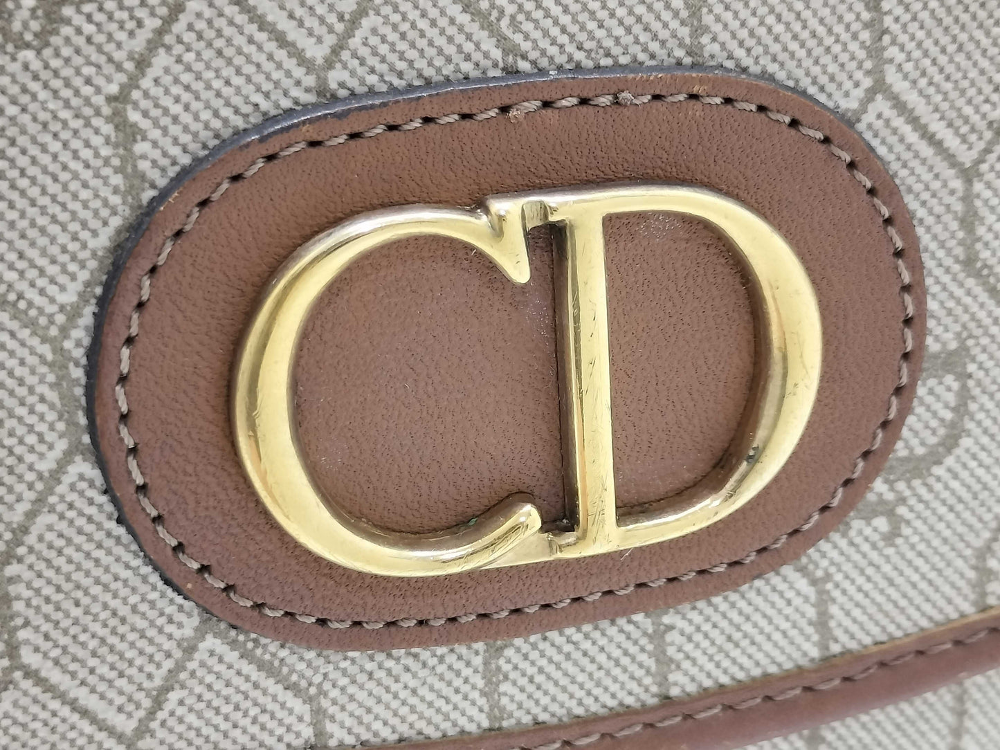 (10460_0332) Dior Dior Shoulder Beige Classic Dior Shoulder Bag