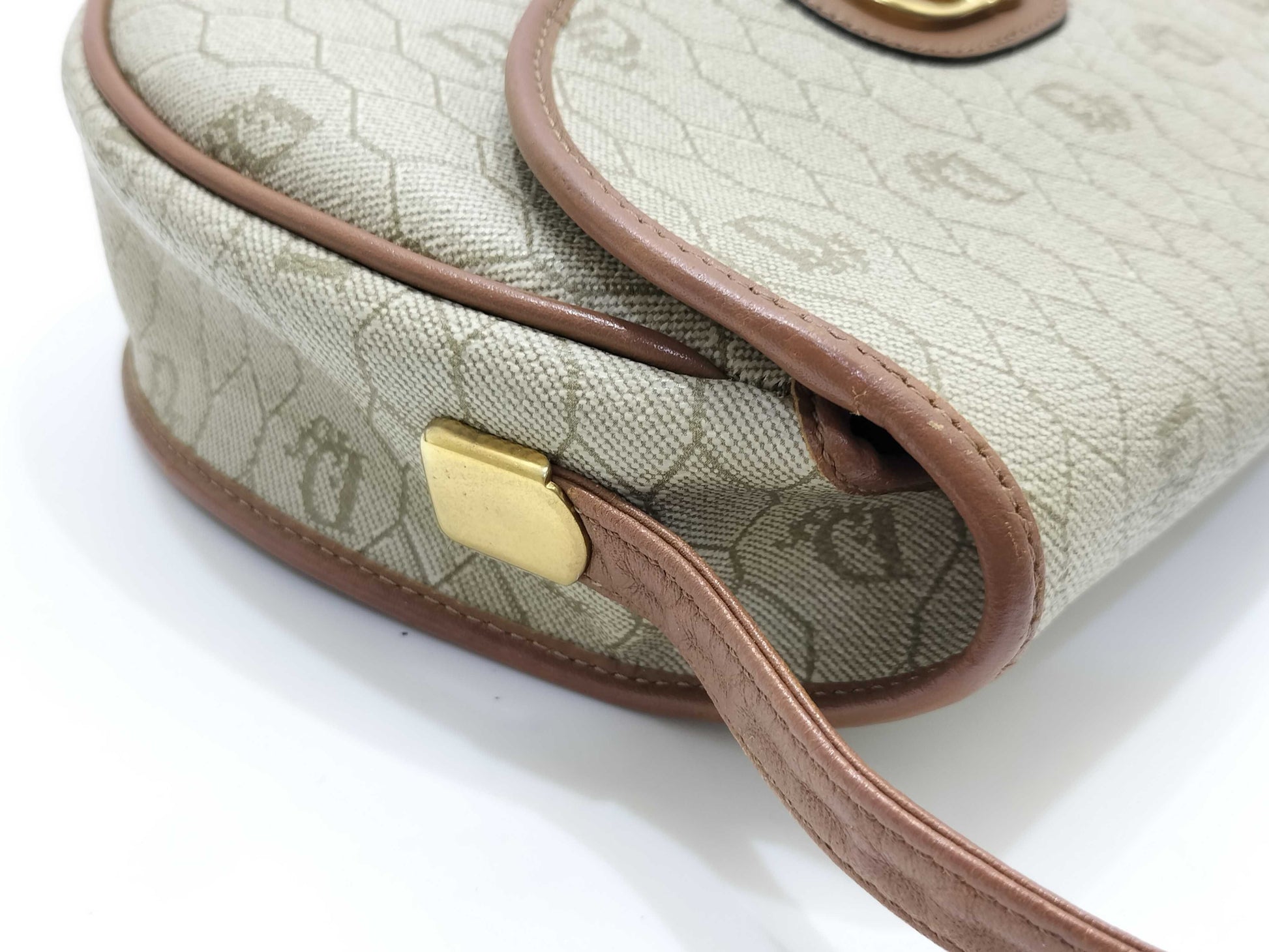 (10460_0332) Dior Dior Shoulder Beige Classic Dior Shoulder Bag