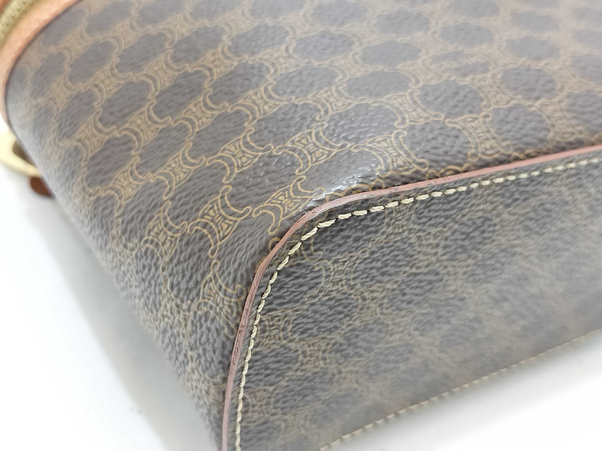 (10460_0157) CELINE CELINE Macadam Vanity Bag Vanity Bag