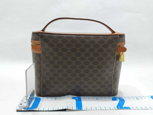(10460_0157) CELINE CELINE Macadam Vanity Bag Vanity Bag