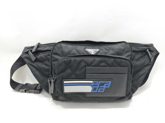 (10460_0225) PRADA PRADA 2VL003 Fabric Waist Bag Waist Bag