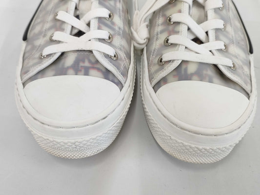 (10462_0336) Dior Dior B23 Low Top Sneakers Red/Blue Oblique Size 42 Sneakers