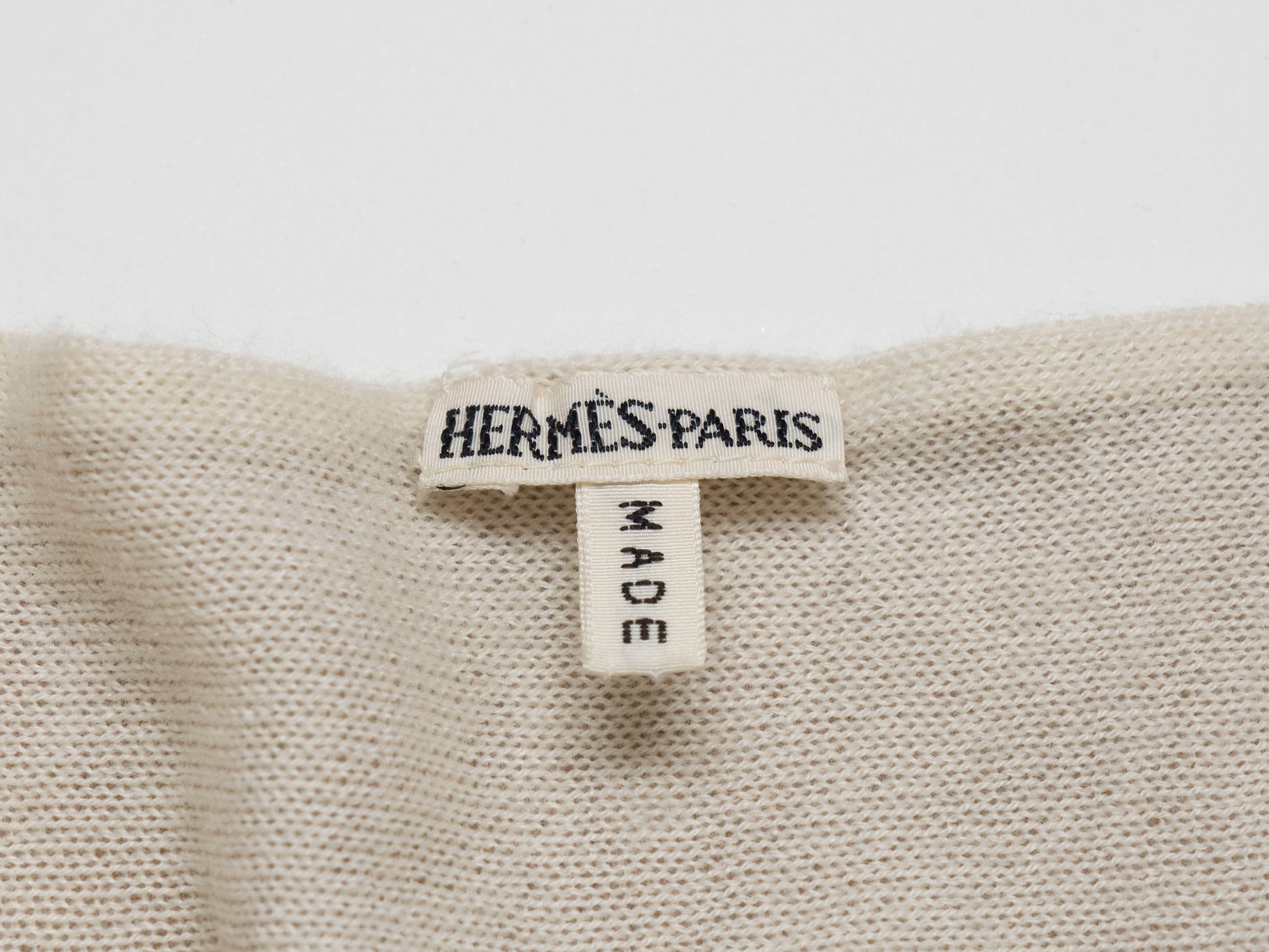 (10462_0108) HERMES Margiela Period Reversible Cashmere Cardigan Cardigan Cardigan