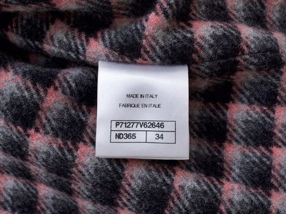(10462_0112) CHANEL 21B Cropped Wool Tweed Sleeveless Jacket 34 Vest