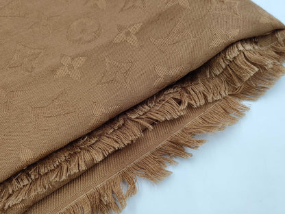 (10462_0024) LOUIS VUITTON M71339 Shawl Stole Monogram Silk x Wool Other Apparel