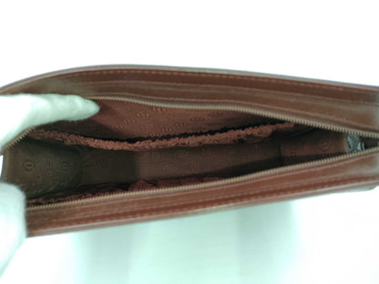 (10460_0123) Cartier Bordeaux Clutch Bag Second Bag