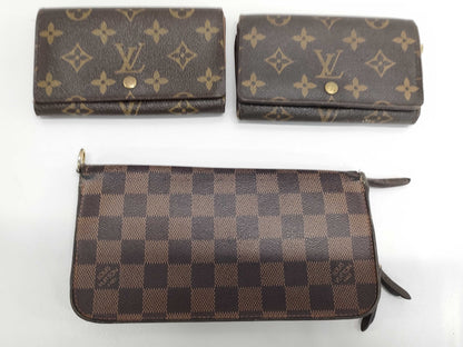 (10463_0024) LOUIS VUITTON LV Wallet 3-Point SET Wallet