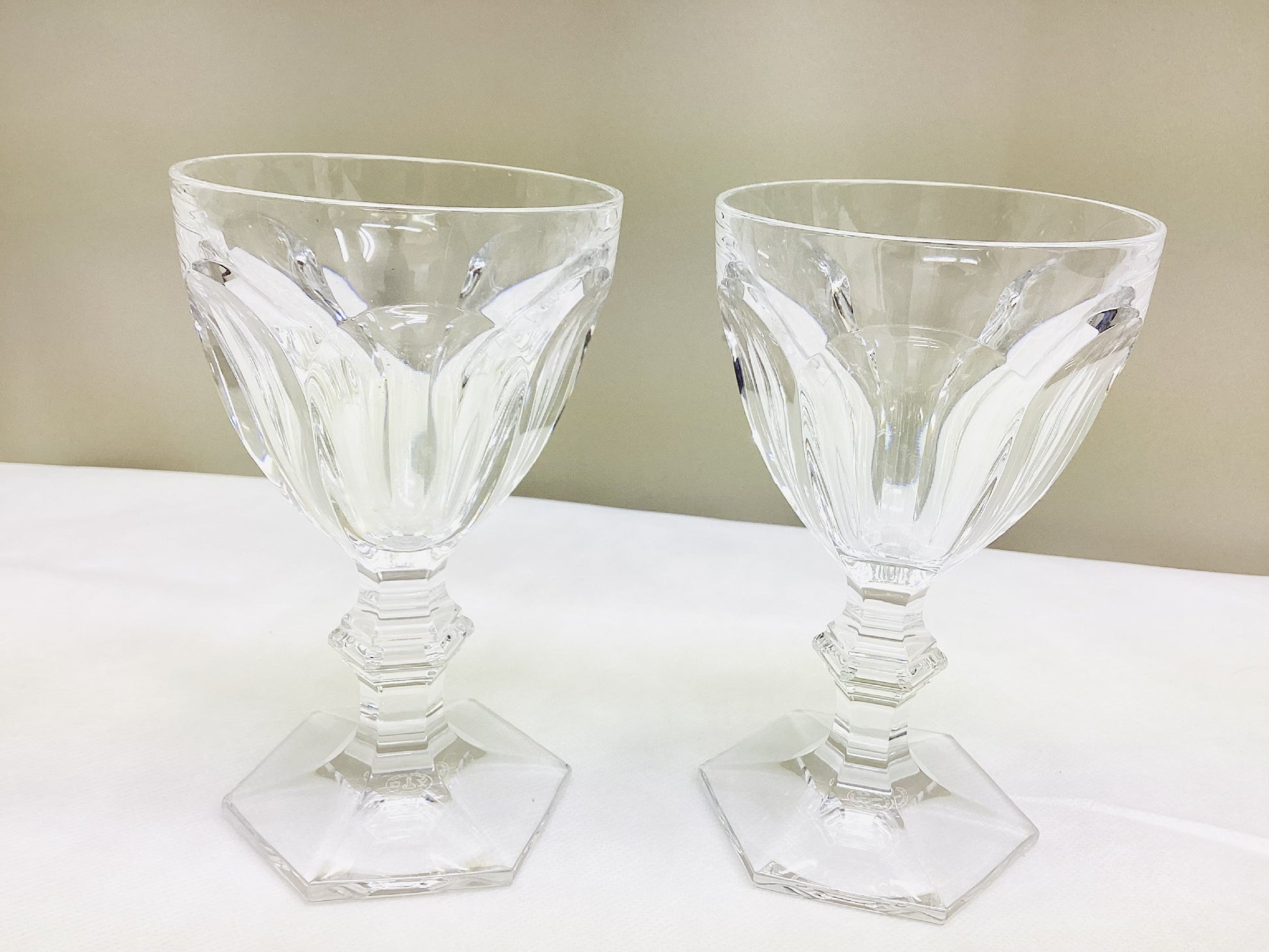 (10461_0263)▼Baccarat Baccarat Arcour Wine Glasses Pair Set Glasses