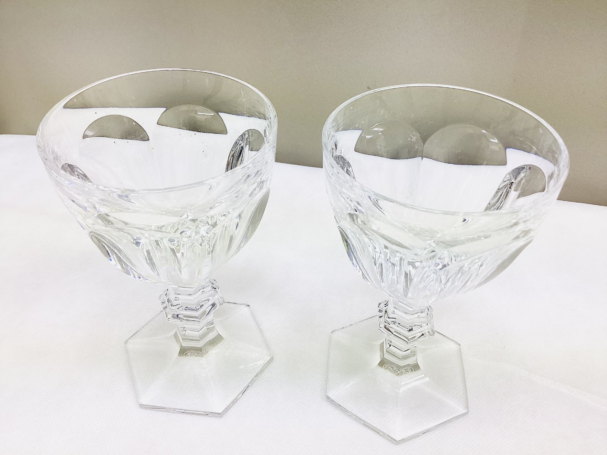 (10461_0263)▼Baccarat Baccarat Arcour Wine Glasses Pair Set Glasses