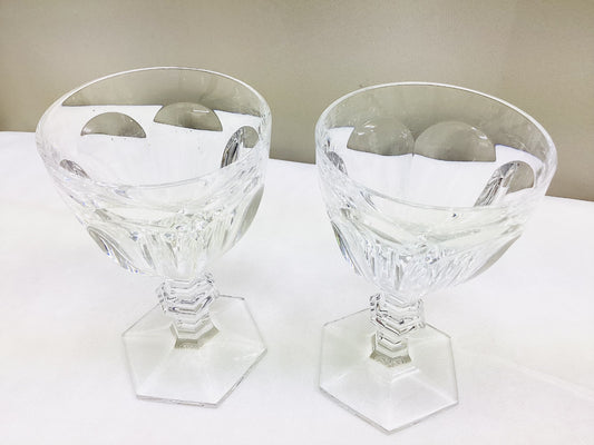 (10461_0263)▼Baccarat Baccarat Arcour Wine Glasses Pair Set Glasses