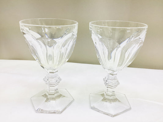 (10461_0263)▼Baccarat Baccarat Arcour Wine Glasses Pair Set Glasses