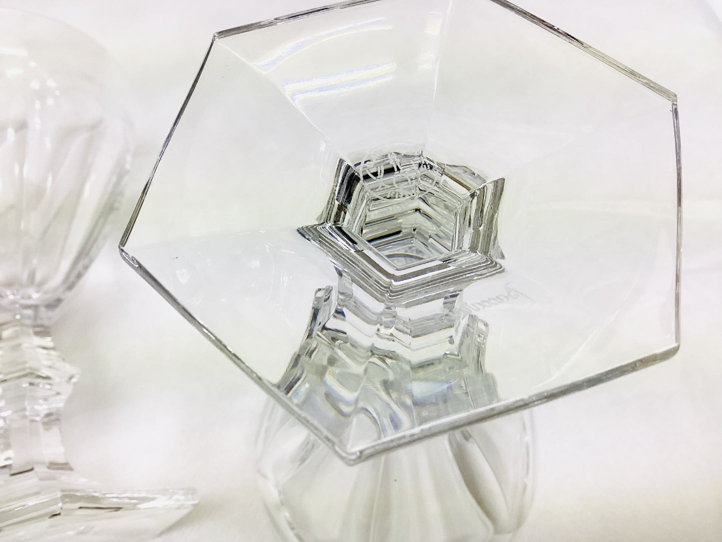 (10461_0263)▼Baccarat Baccarat Arcour Wine Glasses Pair Set Glasses