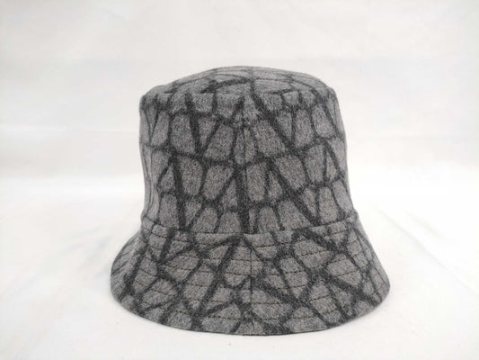 (10462_0273) VALENTINO Bucket Hat Grey Size 56 Other Apparel