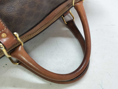 (10460_0152) Salvatore Ferragamo Celine Macadam Mini Boston Bag Boston Bag