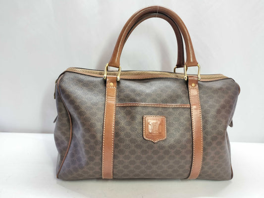 (10460_0152) Salvatore Ferragamo Celine Macadam Mini Boston Bag Boston Bag