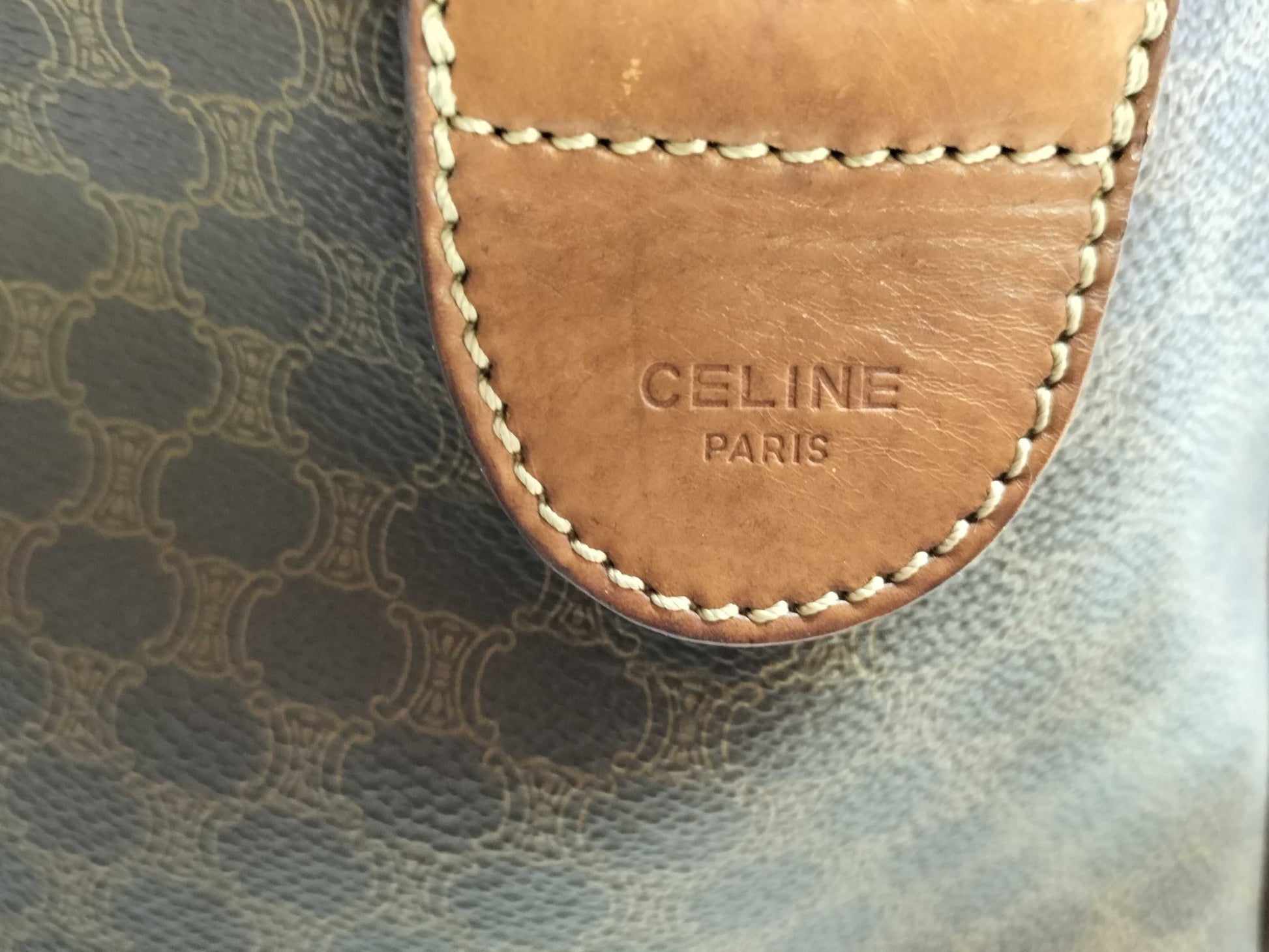 (10460_0152) Salvatore Ferragamo Celine Macadam Mini Boston Bag Boston Bag