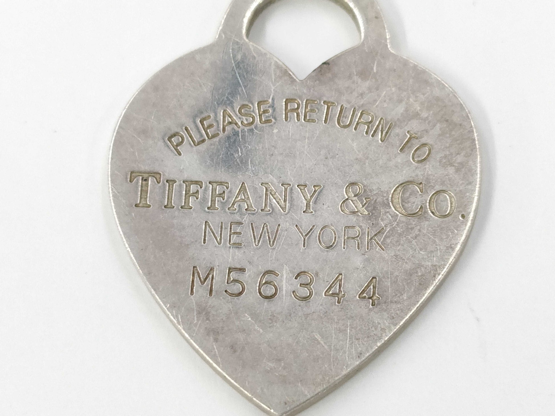 (10461_0229) Tiffany & Co. Heart 925 Top 7.4g Pendant Top