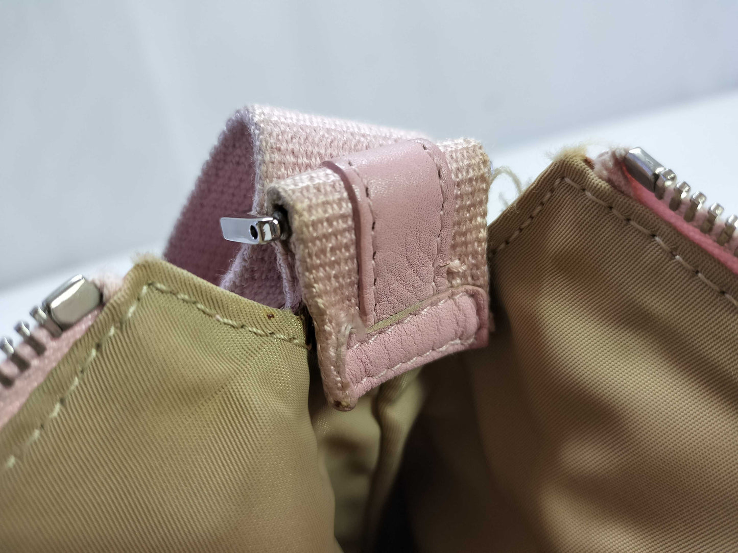(10460_0331) Dior Trotter Dior Shoulder Bag Trotter Pink Handbag