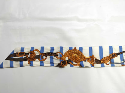 (10462_0106) HERMES Twely Twely Border Scarf