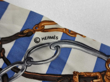 (10462_0106) HERMES Twely Twely Border Scarf
