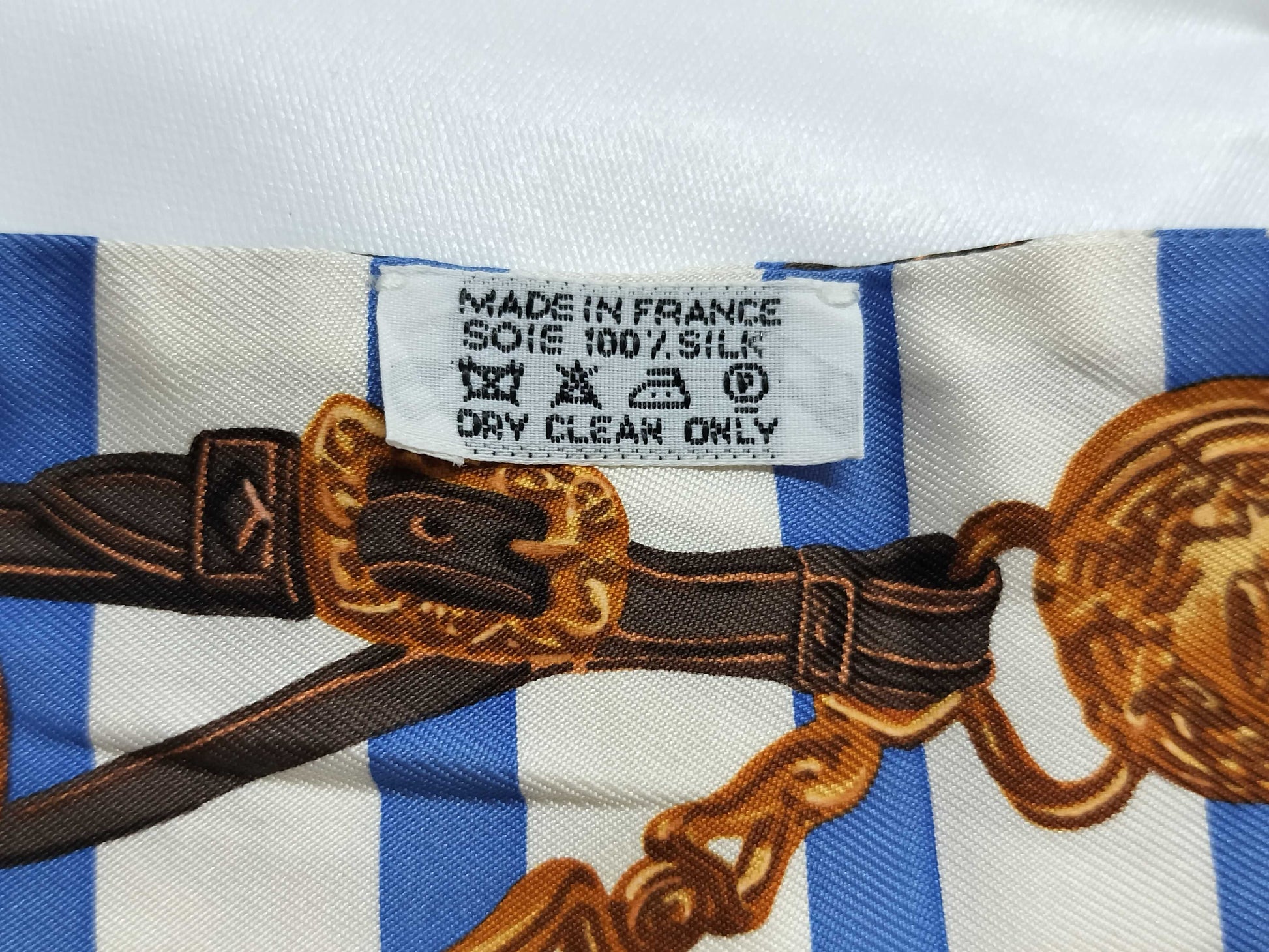 (10462_0106) HERMES Twely Twely Border Scarf