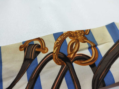 (10462_0106) HERMES Twely Twely Border Scarf