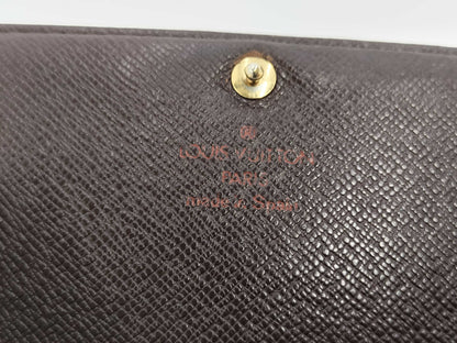 LOUIS VUITTON Damier Porte Monnaie Billet Tresor N61730 CA0030 Wallet