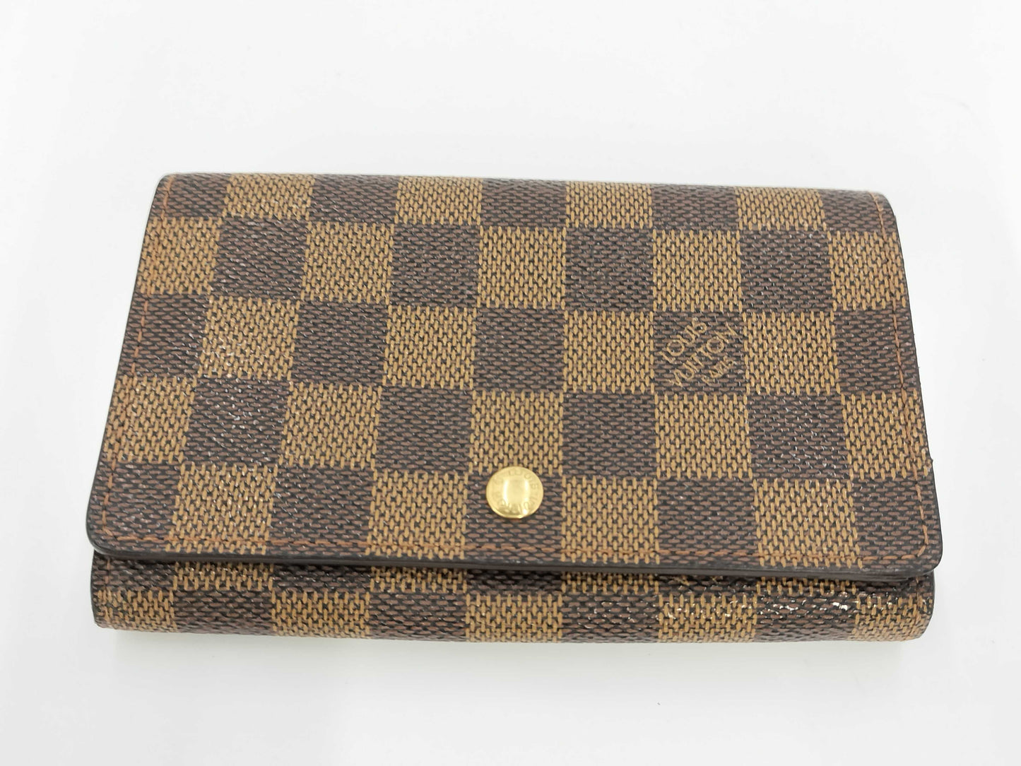 LOUIS VUITTON Damier Porte Monnaie Billet Tresor N61730 CA0030 Wallet
