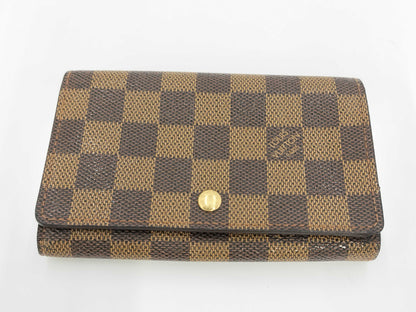 LOUIS VUITTON Damier Porte Monnaie Billet Tresor N61730 CA0030 Wallet