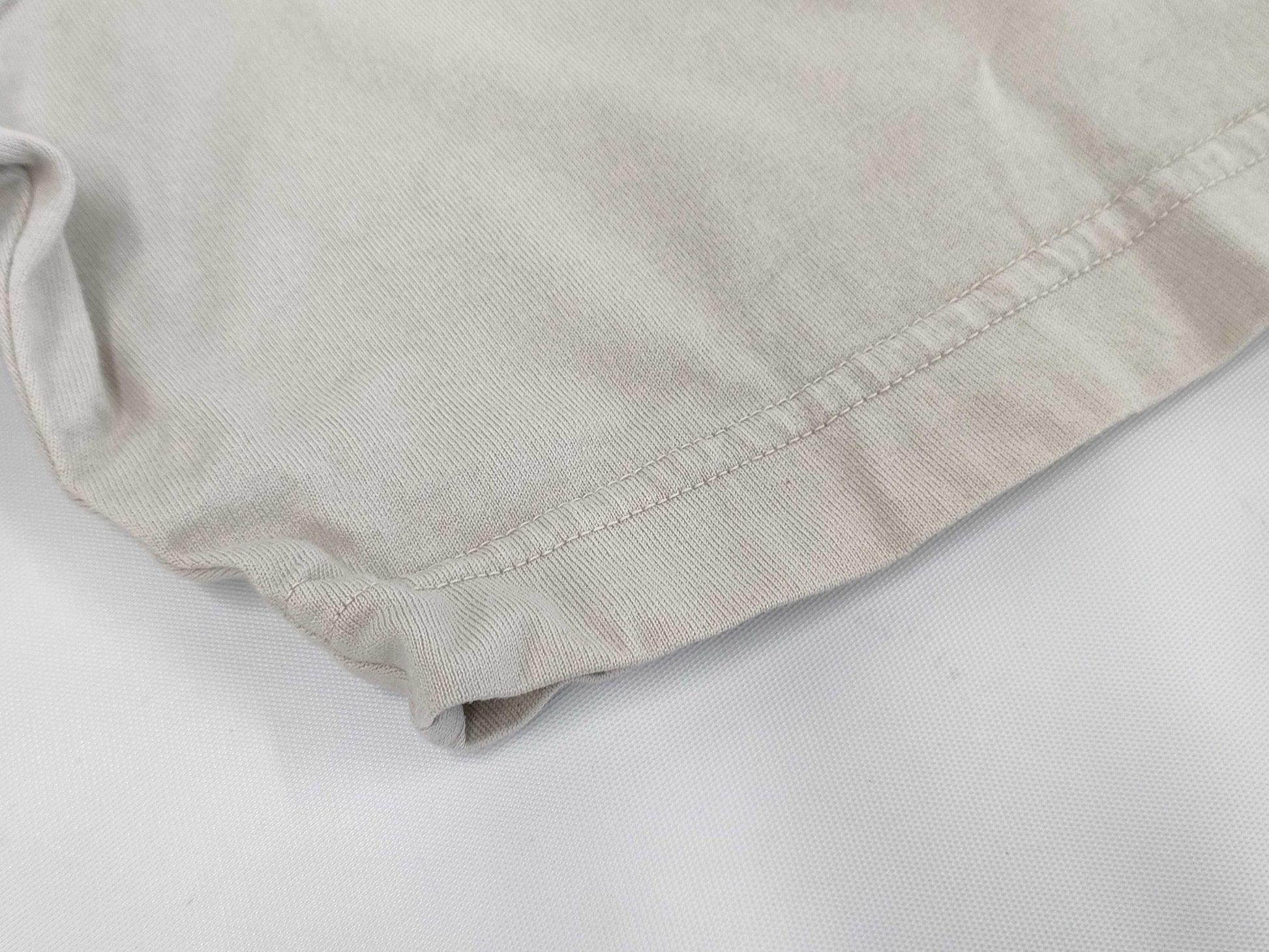 (10462_0346) Dior Dior 1947 Logo Embroidered Pocket T-Shirt 243J634B0677 Light Grey Size XS T-Shirt