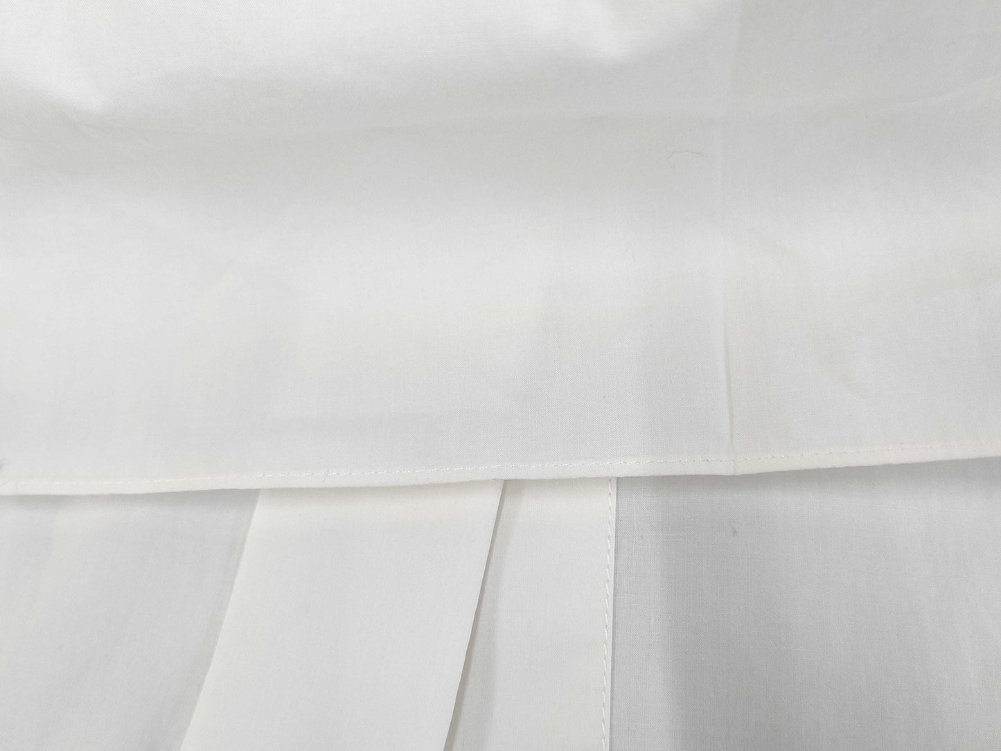 (10462_0063) HERMES Cotton Sleeveless Blouse White Size 36 Tops