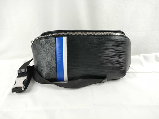 LOUIS VUITTON Epi x Damier Graphite Bum Bag Waist Bag