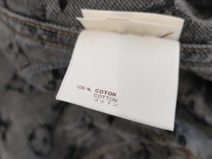 (10462_0016) LOUIS VUITTON Louis Vuitton Denim Monogram Jacket Size 38 Jacket
