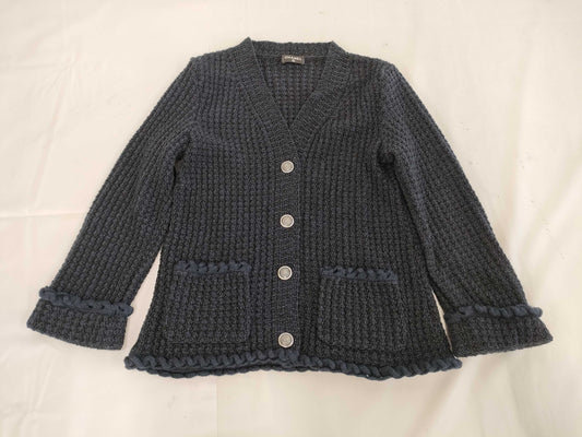 (10462_0110) CHANEL P43308K04398 Tweed Knit Cardigan Cardigan Cardigan