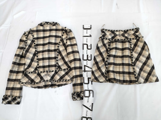 (10462_0132) CHANEL P29316W03787 Tweed Set 38 Other Apparel