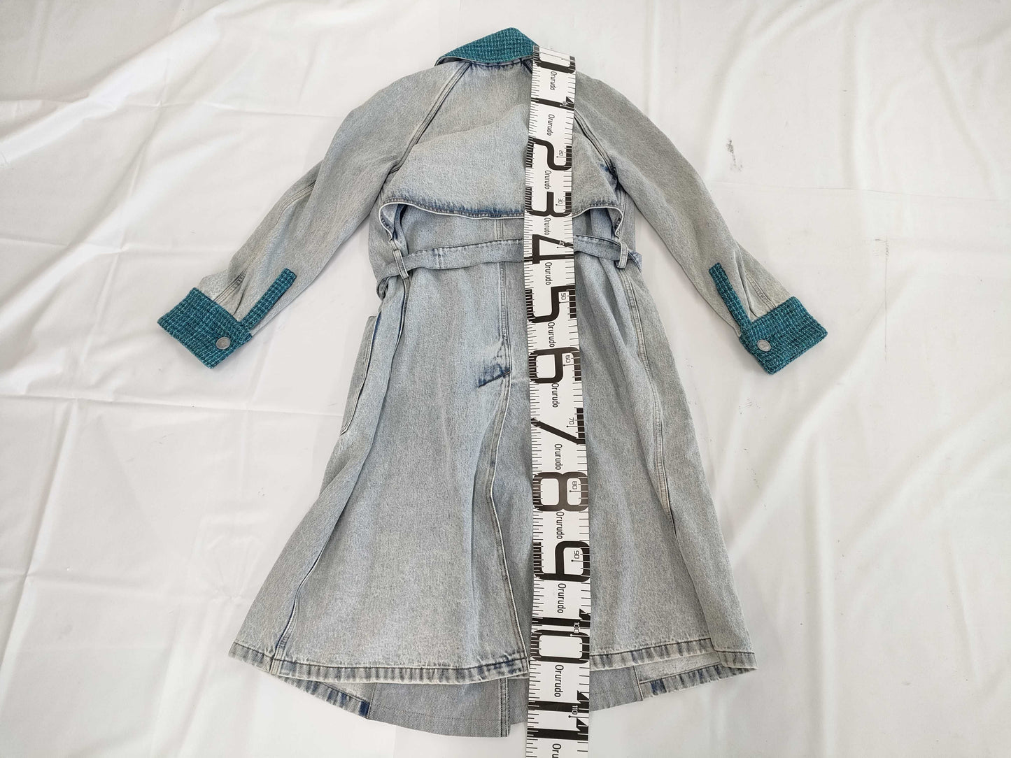 (10462_0127) CHANEL P72303V63954 Denim Coat 34 Coat