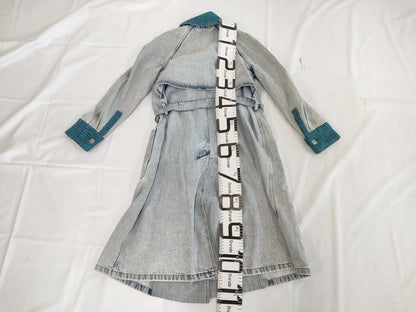 (10462_0127) CHANEL P72303V63954 Denim Coat 34 Coat