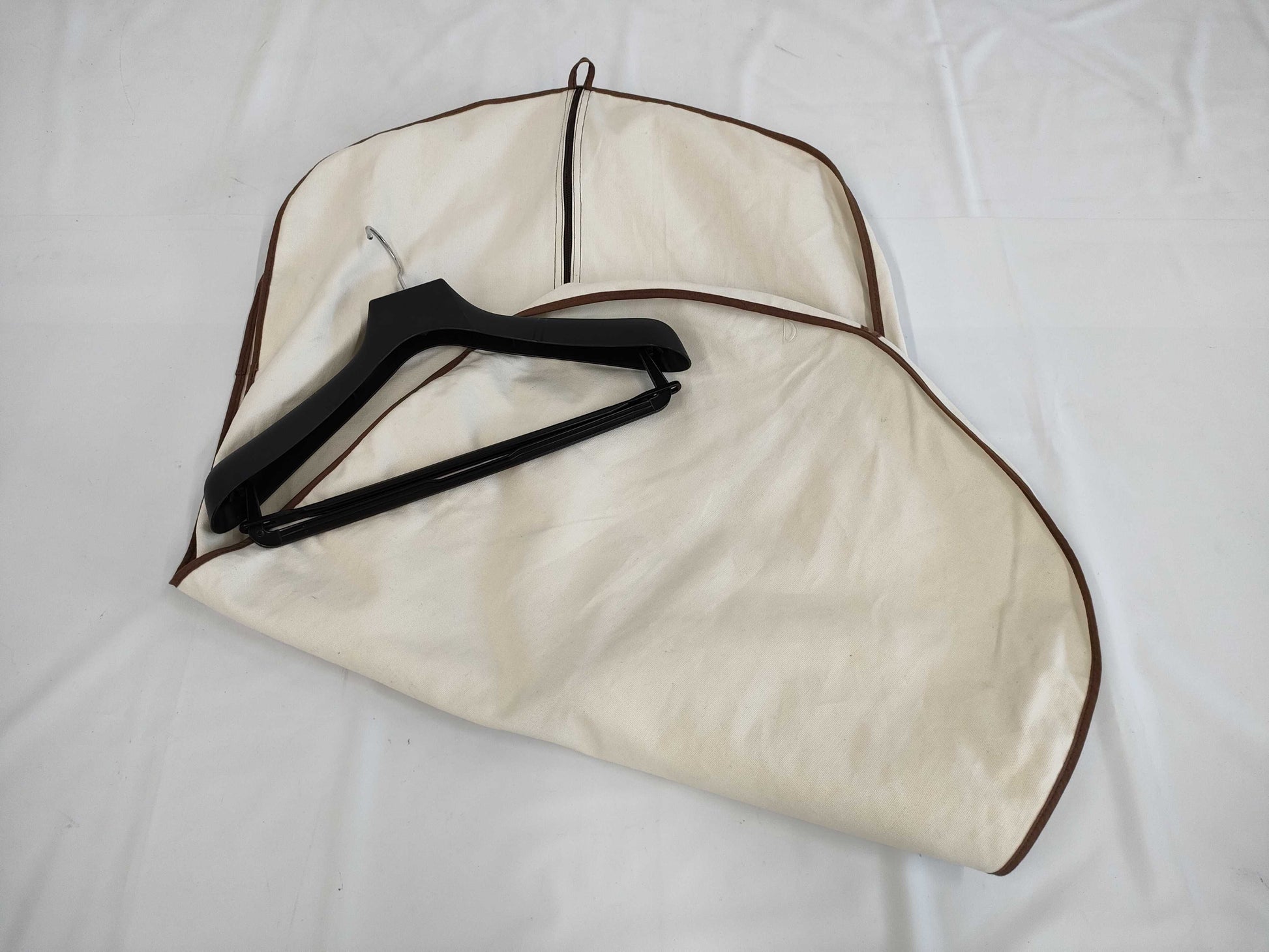 (10462_0048) HERMES Deerskin Leather Jacket Storage Garment 46 Jacket