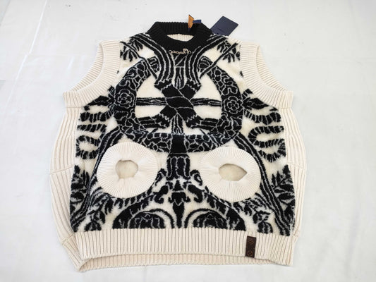 (10462_0006) LOUIS VUITTON Louis Vuitton Fornasetti Tagged Vest Size XS Vest
