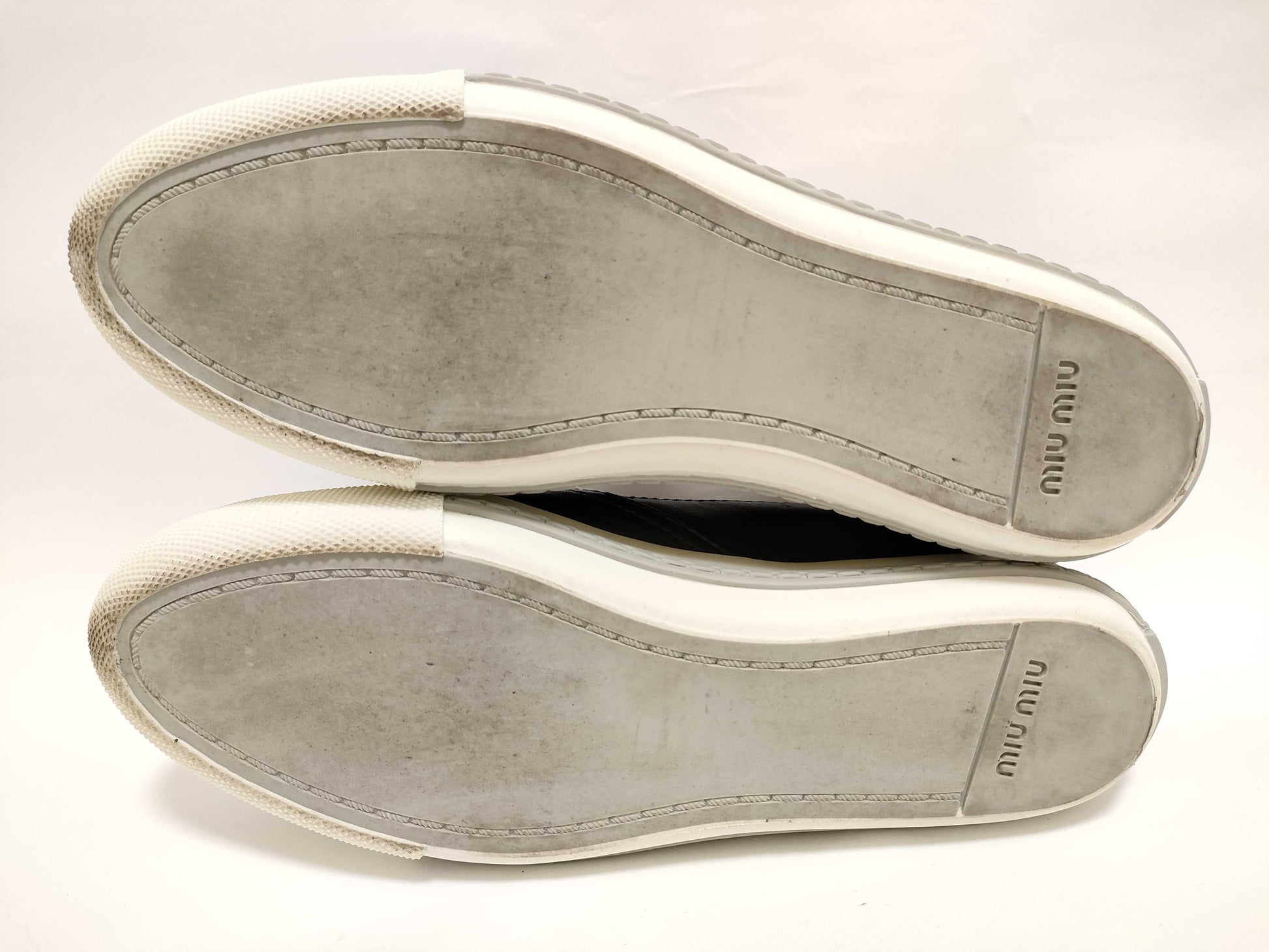 Miu Miu Miu Metal Toe Slip-On Black Size 37 559563 Other Shoes