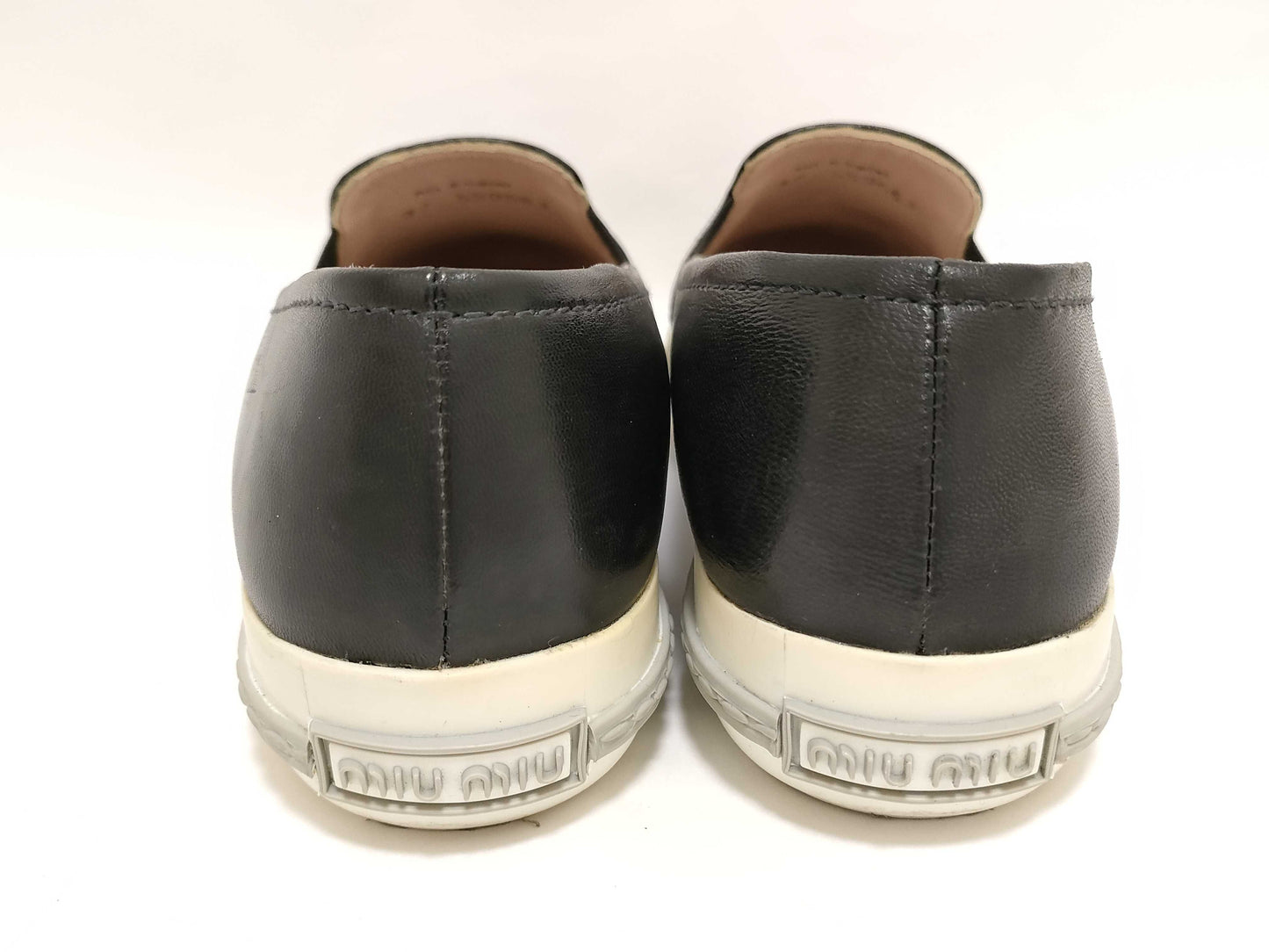 Miu Miu Miu Metal Toe Slip-On Black Size 37 559563 Other Shoes