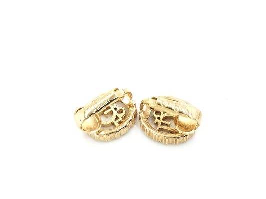 (10461_0342) Dior Christian Dior Christian Dior Earrings Rhinestone Earrings