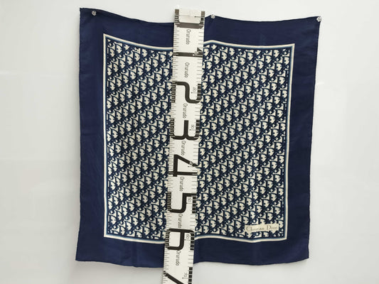 (10462_0345) Dior Christian Dior Dior Trotter Scarf Silk Scarf
