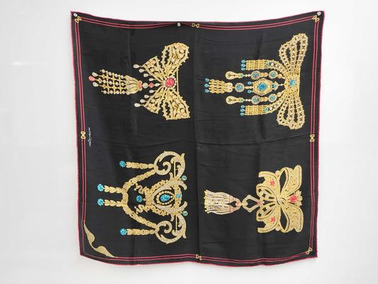 (10462_0184) Cartier Cartier Mastline Large Format Scarf Scarf