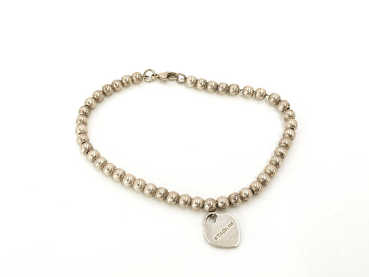 (10461_0230) Tiffany&Co. Tiffany Return Toe Ball Chain Bracelet Bracelet Bangle