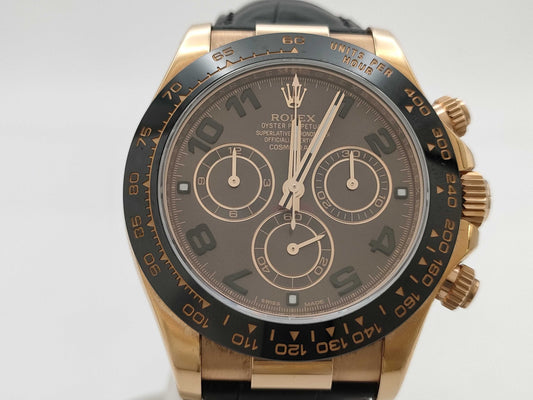 ROLEX 116515LN G850854 Chocolate Arabia Men's Watch