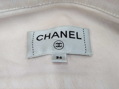 (10462_0138) CHANEL CHANEL Pink Denim Jacket 36 Jacket